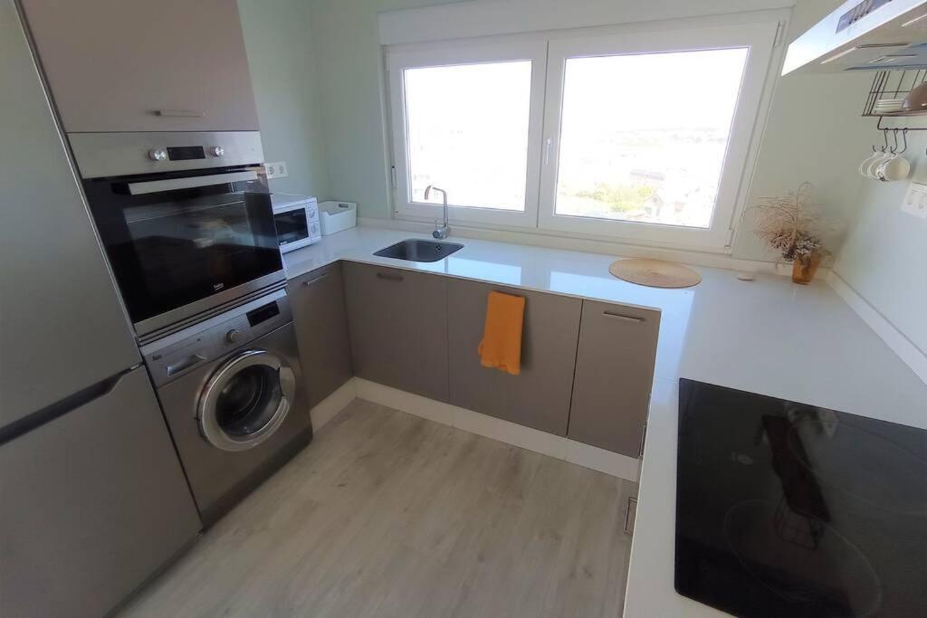 Loft Con Vistas Playa Foz Leilighet Eksteriør bilde