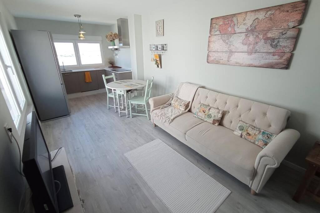 Loft Con Vistas Playa Foz Leilighet Eksteriør bilde