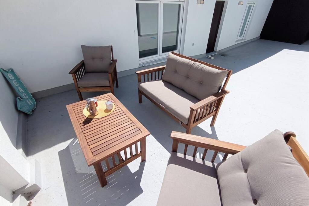 Loft Con Vistas Playa Foz Leilighet Eksteriør bilde